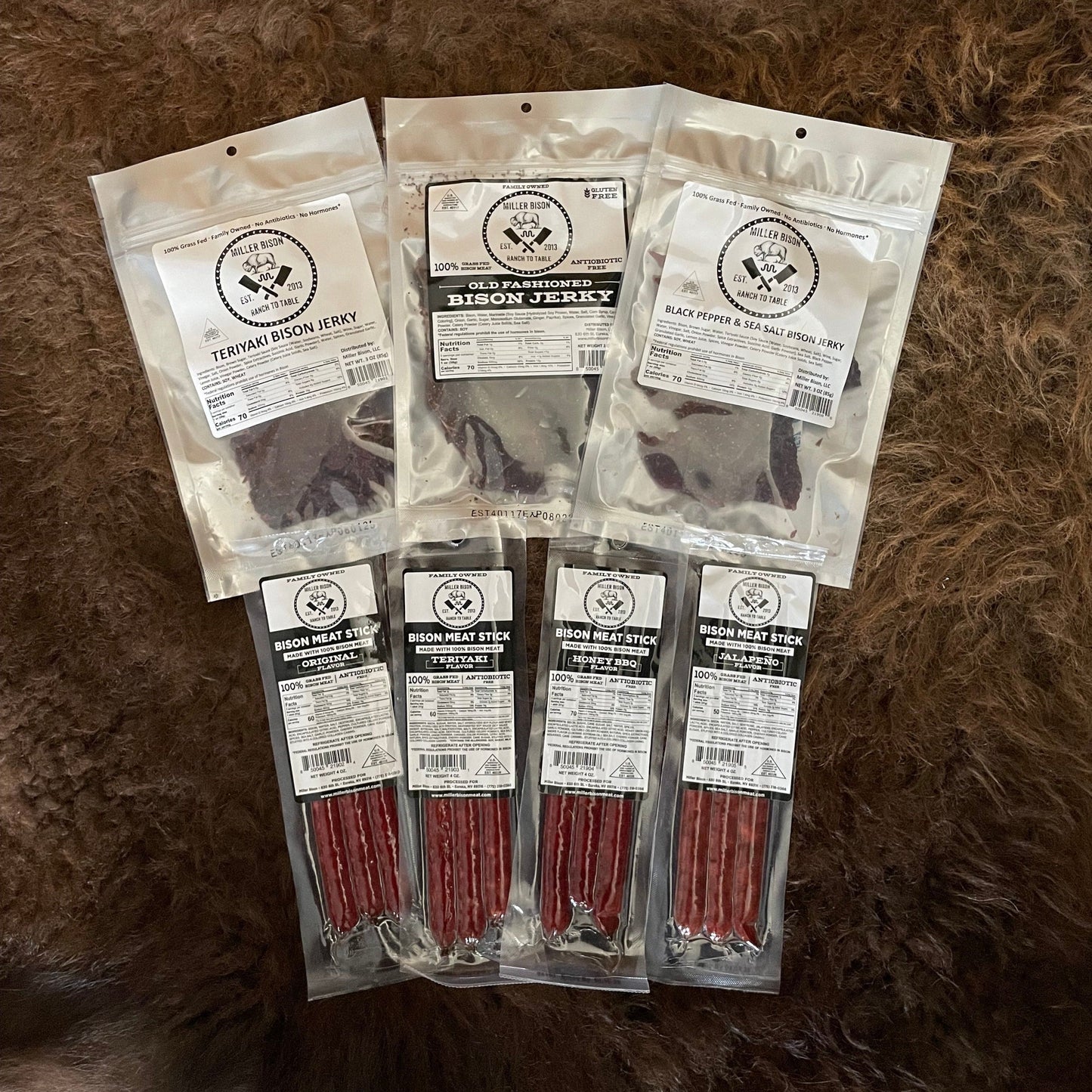 Ultimate Carnivore Bison Snack Pack - Miller Bison
